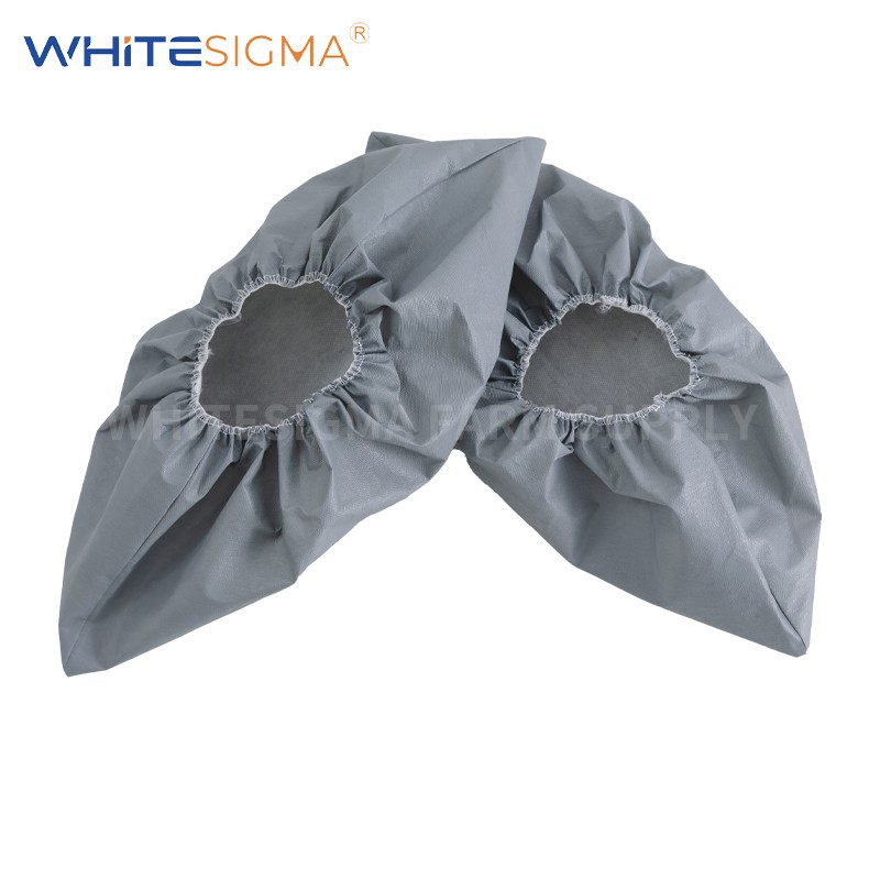 Non-Skid Grey Shoe Covers high quality